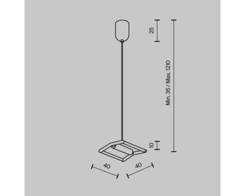 Подвесное крепление гибкого трека-ремня Accessories for system Parity TRA130SW-B Maytoni Подвесное крепление гибкого трека-ремня Accessories for system Parity TRA130SW-B Maytoni