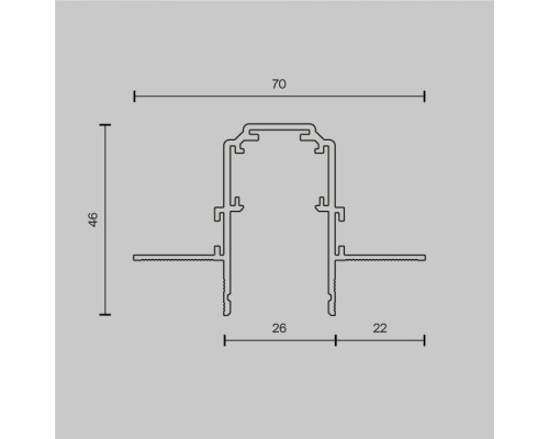 Шинопровод Busbar trunkings Exility TRX034-421.12B Maytoni Шинопровод Busbar trunkings Exility TRX034-421.12B Maytoni