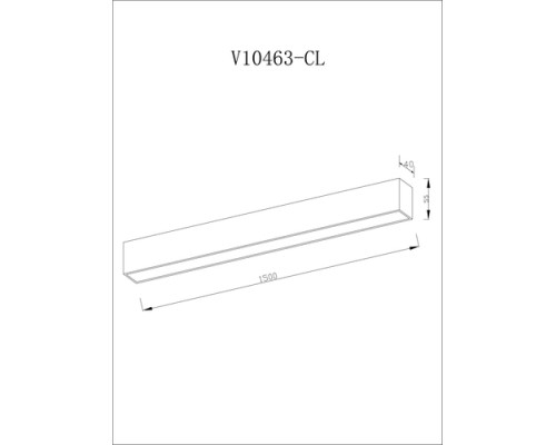 Потолочный светильник Carpi V10463-CL Moderli Потолочный светильник Carpi V10463-CL Moderli