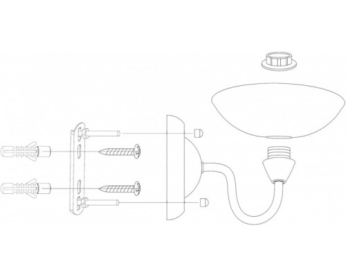 Бра Lione V1207-1W Moderli Бра Lione V1207-1W Moderli
