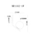 Бра Pierre MR1162-1W MyFar