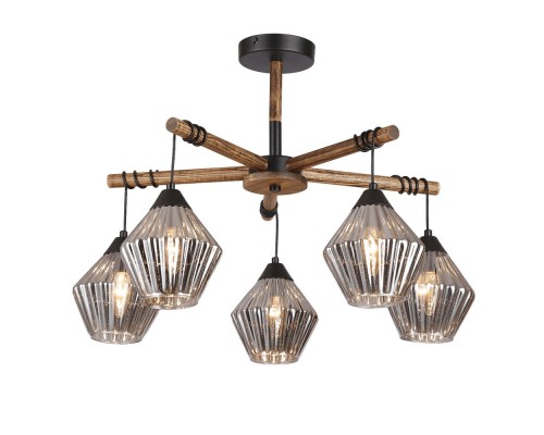 Потолочная люстра Bella MR1771-5C MyFar Потолочная люстра Bella MR1771-5C MyFar