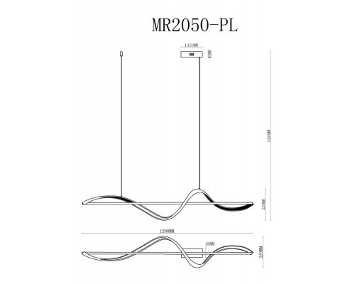 Подвесной светильник Marry MR2050-PL MyFar Подвесной светильник Marry MR2050-PL MyFar