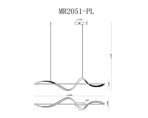 Подвесной светильник Marry MR2051-PL MyFar Подвесной светильник Marry MR2051-PL MyFar