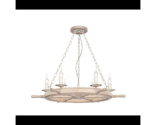 Подвесная люстра Luxury Wood 10439/6C WHITE GOLD OAK Natali Kovaltseva Подвесная люстра Luxury Wood 10439/6C WHITE GOLD OAK Natali Kovaltseva
