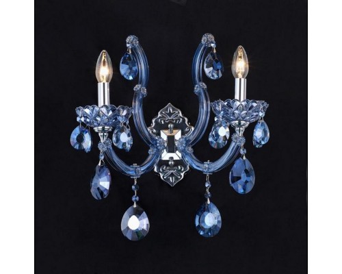 Бра Milano 10651/2W CHROME, SAPPHIRE Natali Kovaltseva Бра Milano 10651/2W CHROME, SAPPHIRE Natali Kovaltseva