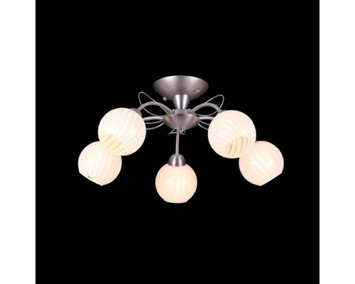 Потолочная люстра 10842 10842/5C CHROME Natali Kovaltseva Потолочная люстра 10842 10842/5C CHROME Natali Kovaltseva