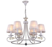 Подвесная люстра 10851 10851/6C GOLD IVORY Natali Kovaltseva