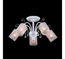 Потолочная люстра 10856 10856/5C WHITE GOLD Natali Kovaltseva