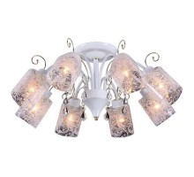 Потолочная люстра 10856 10856/8C WHITE GOLD Natali Kovaltseva