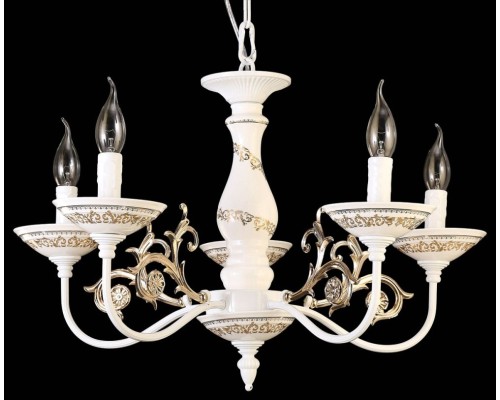 Подвесная люстра 11209 11209/5C WHITE GOLD, CERAMIC Natali Kovaltseva Подвесная люстра 11209 11209/5C WHITE GOLD, CERAMIC Natali Kovaltseva