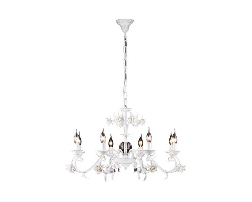 Подвесная люстра Jennifer 11394/8C WHITE GOLD Natali Kovaltseva Подвесная люстра Jennifer 11394/8C WHITE GOLD Natali Kovaltseva
