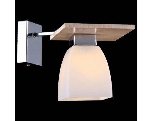 Бра Trento 11401/1W CHROME, WHITE OAK Natali Kovaltseva Бра Trento 11401/1W CHROME, WHITE OAK Natali Kovaltseva