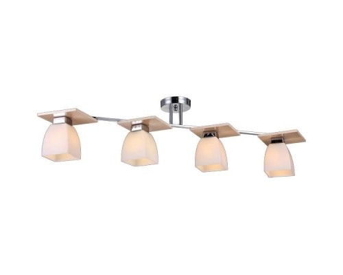 Потолочная люстра Trento 11401/4C CHROME, WHITE OAK Natali Kovaltseva Потолочная люстра Trento 11401/4C CHROME, WHITE OAK Natali Kovaltseva