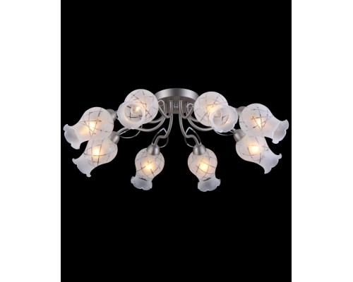Потолочная люстра 11440 11440/8C NICKEL, CHROME Natali Kovaltseva Потолочная люстра 11440 11440/8C NICKEL, CHROME Natali Kovaltseva