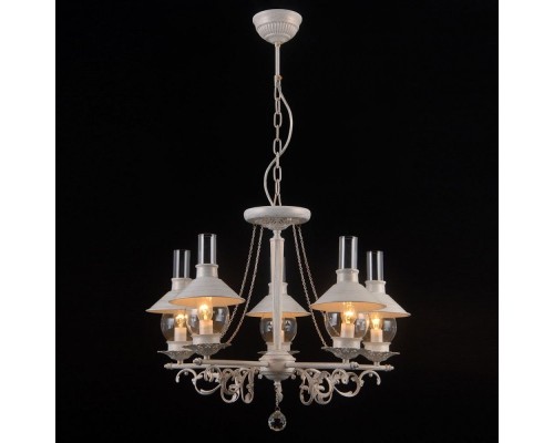 Подвесная люстра Alabarda ALABARDA 75052/5C IVORY Natali Kovaltseva Подвесная люстра Alabarda ALABARDA 75052/5C IVORY Natali Kovaltseva