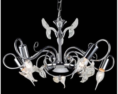 Подвесная люстра Beauty BEAUTY 70045-5C CHROME Natali Kovaltseva Подвесная люстра Beauty BEAUTY 70045-5C CHROME Natali Kovaltseva