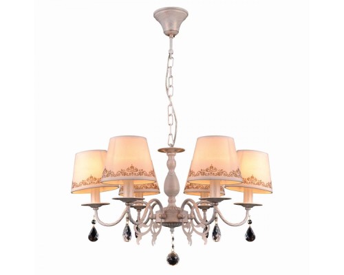 Подвесная люстра Biarritz Biarritz 70038-6C IVORY GOLD Natali Kovaltseva Подвесная люстра Biarritz Biarritz 70038-6C IVORY GOLD Natali Kovaltseva