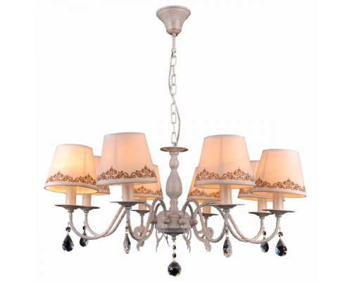 Подвесная люстра Biarritz Biarritz 70038-8C IVORY GOLD Natali Kovaltseva Подвесная люстра Biarritz Biarritz 70038-8C IVORY GOLD Natali Kovaltseva
