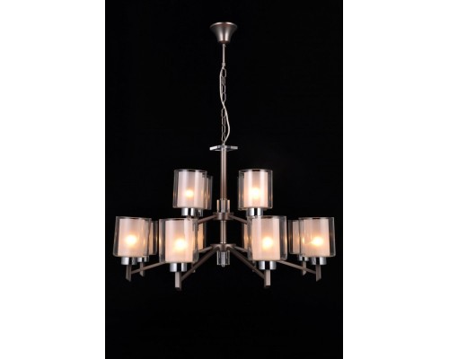 Подвесная люстра DOUBLE 81049-12C ANTIQUE SILVER Natali Kovaltseva Подвесная люстра DOUBLE 81049-12C ANTIQUE SILVER Natali Kovaltseva