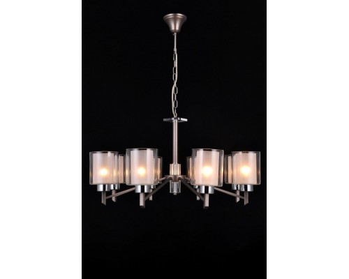 Подвесная люстра DOUBLE 81049-8C ANTIQUE SILVER Natali Kovaltseva Подвесная люстра DOUBLE 81049-8C ANTIQUE SILVER Natali Kovaltseva