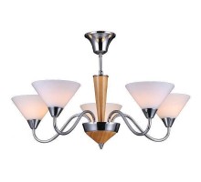 Потолочная люстра Evora EVORA 11400/5C CHROME, OAK Natali Kovaltseva