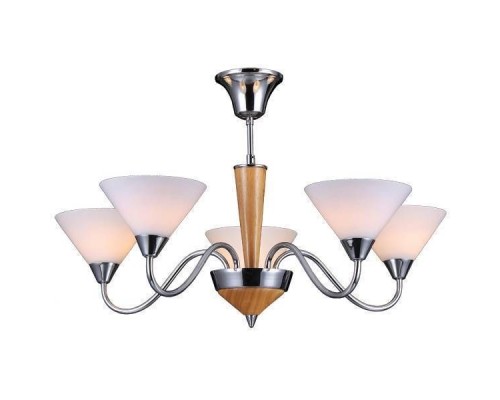 Потолочная люстра Evora EVORA 11400/5C CHROME, OAK Natali Kovaltseva Потолочная люстра Evora EVORA 11400/5C CHROME, OAK Natali Kovaltseva
