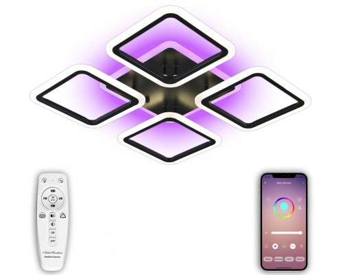 Потолочная люстра High-tech Led Lamps HIGH-TECH LED LAMPS 82004 BLACK Natali Kovaltseva Потолочная люстра High-tech Led Lamps HIGH-TECH LED LAMPS 82004 BLACK Natali Kovaltseva