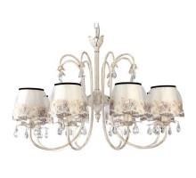 Подвесная люстра Intrigue INTRIGUE 11371/8C WHITE GOLD Natali Kovaltseva