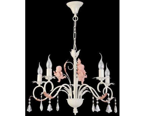 Подвесная люстра Jennifer II JENNIFER II 11372/5C IVORY PINK,CER Natali Kovaltseva Подвесная люстра Jennifer II JENNIFER II 11372/5C IVORY PINK,CER Natali Kovaltseva