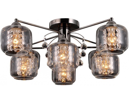 Потолочная люстра Laina LAINA 75091/8C DARK CHROME Natali Kovaltseva Потолочная люстра Laina LAINA 75091/8C DARK CHROME Natali Kovaltseva