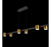 Подвесной светильник Loft Led LED LAMPS 81129/6C BRASS BLACK Natali Kovaltseva