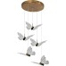 Подвесной светильник LED LAMPS 81365 GOLD Natali Kovaltseva