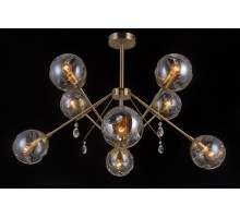 Потолочная люстра Molecule MOLECULE 81045-8C ANTIQUE BRASS Natali Kovaltseva