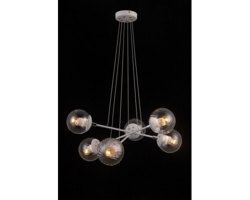 Подвесной светильник Molecule MOLECULE 81048-6C SATIN WHITE Natali Kovaltseva