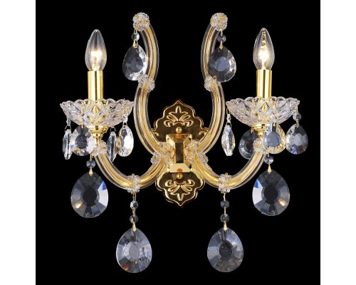 Бра Milano Milano 10651/2W GOLD, CLEAR Natali Kovaltseva Бра Milano Milano 10651/2W GOLD, CLEAR Natali Kovaltseva