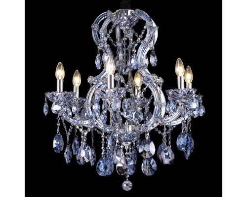 Подвесная люстра Milano Milano 10651/6C CHROME, SAPPHIRE Natali Kovaltseva Подвесная люстра Milano Milano 10651/6C CHROME, SAPPHIRE Natali Kovaltseva