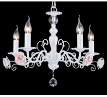 Подвесная люстра Olga OLGA 11384/5C WHITE SILVER Natali Kovaltseva