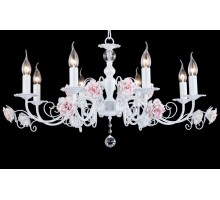 Подвесная люстра Olga OLGA 11384/8C WHITE SILVER Natali Kovaltseva
