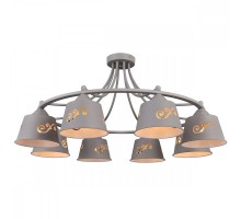 Потолочная люстра Prime PRIME 75100/8C STAIN GRAY Natali Kovaltseva