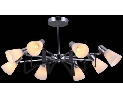 Потолочная люстра Ravenna RAVENNA 11398/8C CHROME Natali Kovaltseva Потолочная люстра Ravenna RAVENNA 11398/8C CHROME Natali Kovaltseva