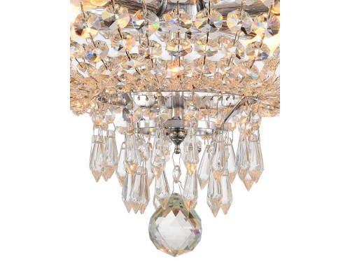 Потолочная люстра Rococo ROCOCO 81407/4C CHROME Natali Kovaltseva Потолочная люстра Rococo ROCOCO 81407/4C CHROME Natali Kovaltseva
