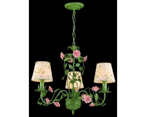 Подвесная люстра Rose ROSE 11490/3 GREEN Natali Kovaltseva Подвесная люстра Rose ROSE 11490/3 GREEN Natali Kovaltseva