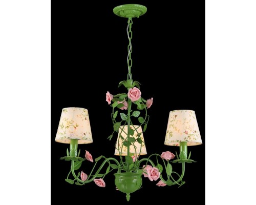 Подвесная люстра Rose ROSE 11490/3 GREEN Natali Kovaltseva