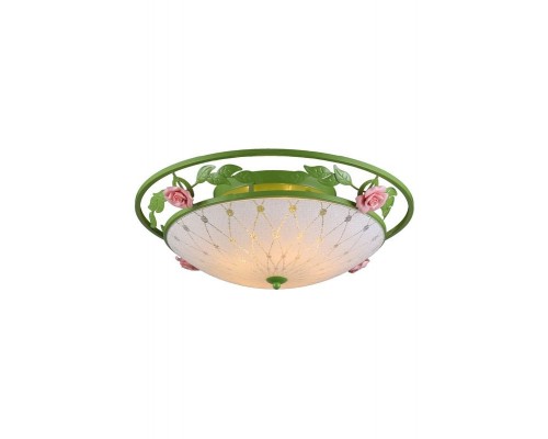 Потолочный светильник Rose ROSE 11547/5С GREEN Natali Kovaltseva Потолочный светильник Rose ROSE 11547/5С GREEN Natali Kovaltseva