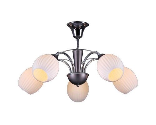 Потолочная люстра Savona SAVONA 11402/5C CHROME, GREY Natali Kovaltseva Потолочная люстра Savona SAVONA 11402/5C CHROME, GREY Natali Kovaltseva
