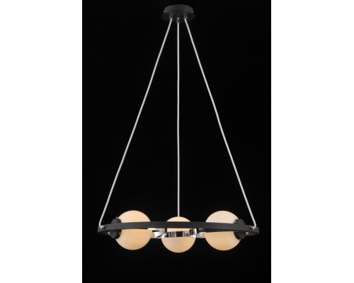 Подвесной светильник Sphere SPHERE 81020-3C SATIN BLACK Natali Kovaltseva Подвесной светильник Sphere SPHERE 81020-3C SATIN BLACK Natali Kovaltseva