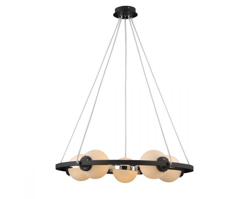 Подвесной светильник Sphere SPHERE 81020-5C SATIN BLACK Natali Kovaltseva Подвесной светильник Sphere SPHERE 81020-5C SATIN BLACK Natali Kovaltseva