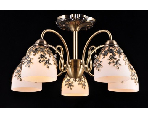 Потолочная люстра Salamanca Salamanca 75040-5C ANTIQUE Natali Kovaltseva Потолочная люстра Salamanca Salamanca 75040-5C ANTIQUE Natali Kovaltseva