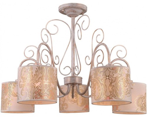 Потолочная люстра Vaniti VANITI 75059/5C IVORY Natali Kovaltseva Потолочная люстра Vaniti VANITI 75059/5C IVORY Natali Kovaltseva